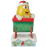 Jim Shore MMS Yellow Character in Sleigh front