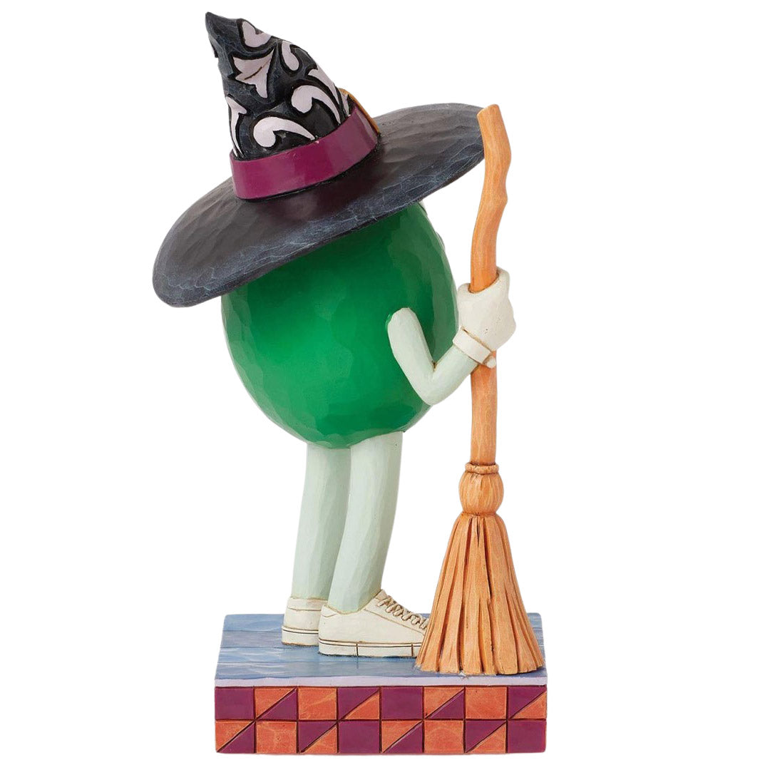 Jim Shore MMS Green Character Witch back