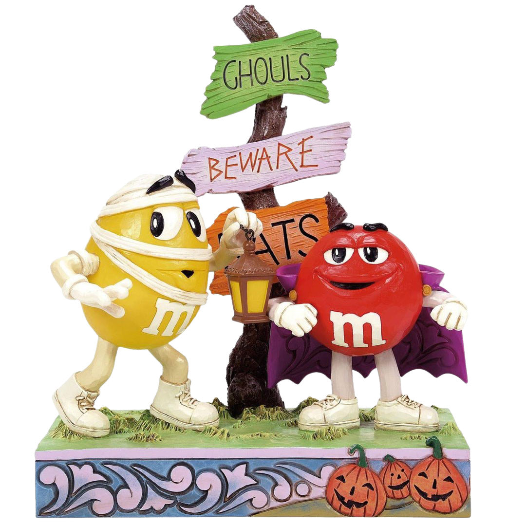 M&M'S Red & Yellow Halloween 7.28" front