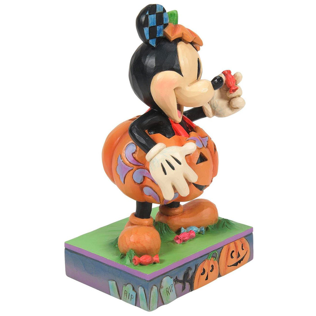 Jim Shore Mickey Pumpkin Costume side