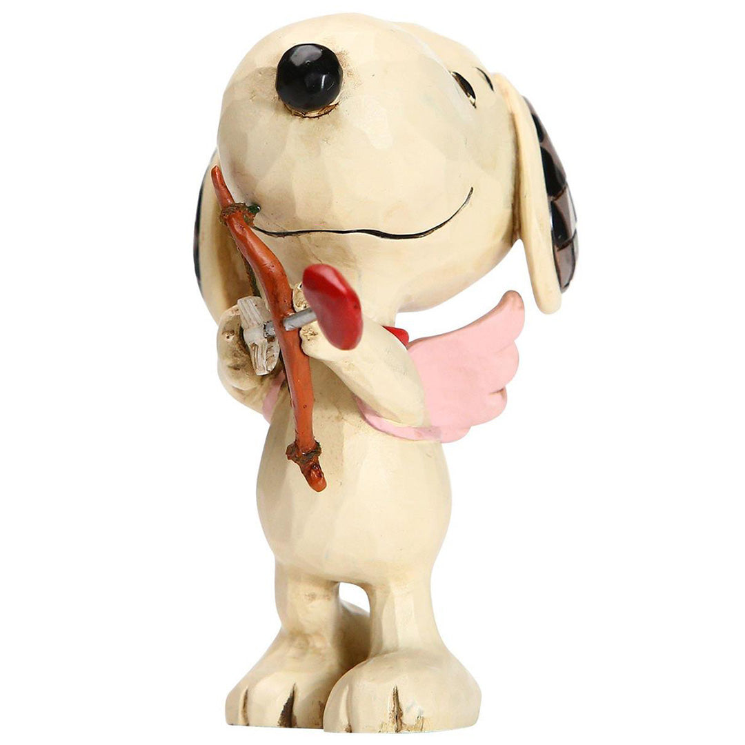 Jim Shore Mini Snoopy Cupid Love front