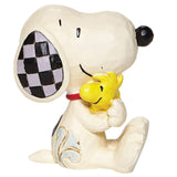 Jim Shore Mini Snoopy and Woodstock front