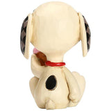 Jim Shore Snoopy with Ice Cream Mini back