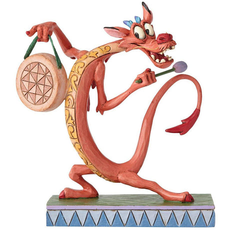 Jim Shore Mushu Personality Pose front