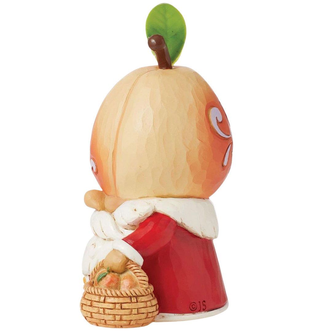 Jim Shore Peach Gnome side