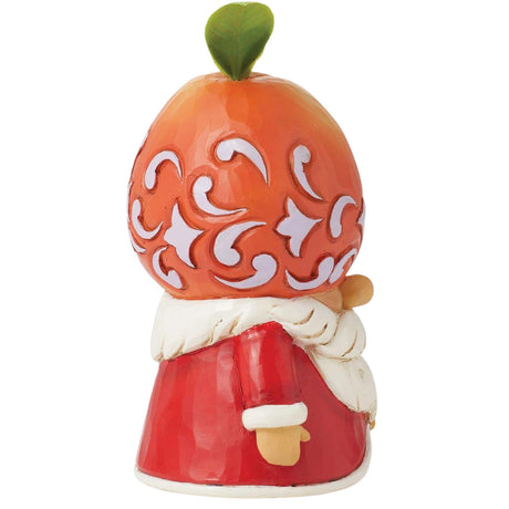 Jim Shore Peach Gnome right side