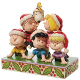 Jim Shore Peanuts Holiday Pyramid side