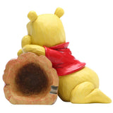 Jim Shore Pooh and Piglet by Log side