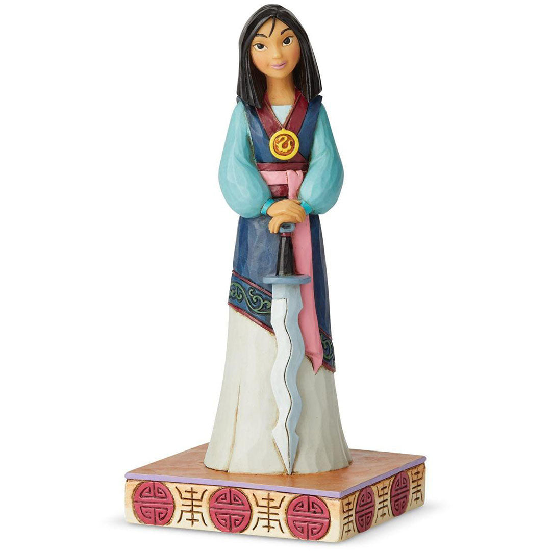 Jim Shore Princess Passion Mulan front