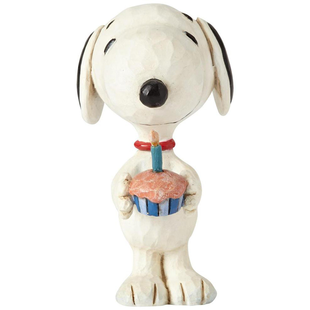 Jim Shore Snoopy Birthday Mini Cake front