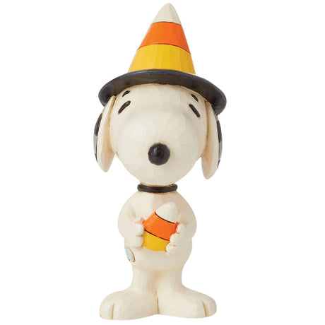 Jim Shore Snoopy Candy Corn Hat Mini front