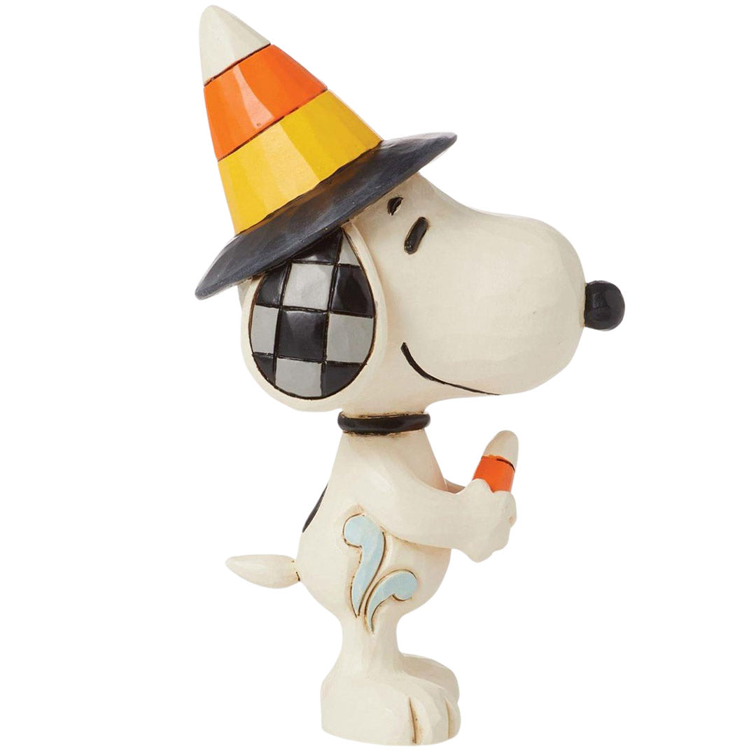 Jim Shore Snoopy Candy Corn Hat Mini right