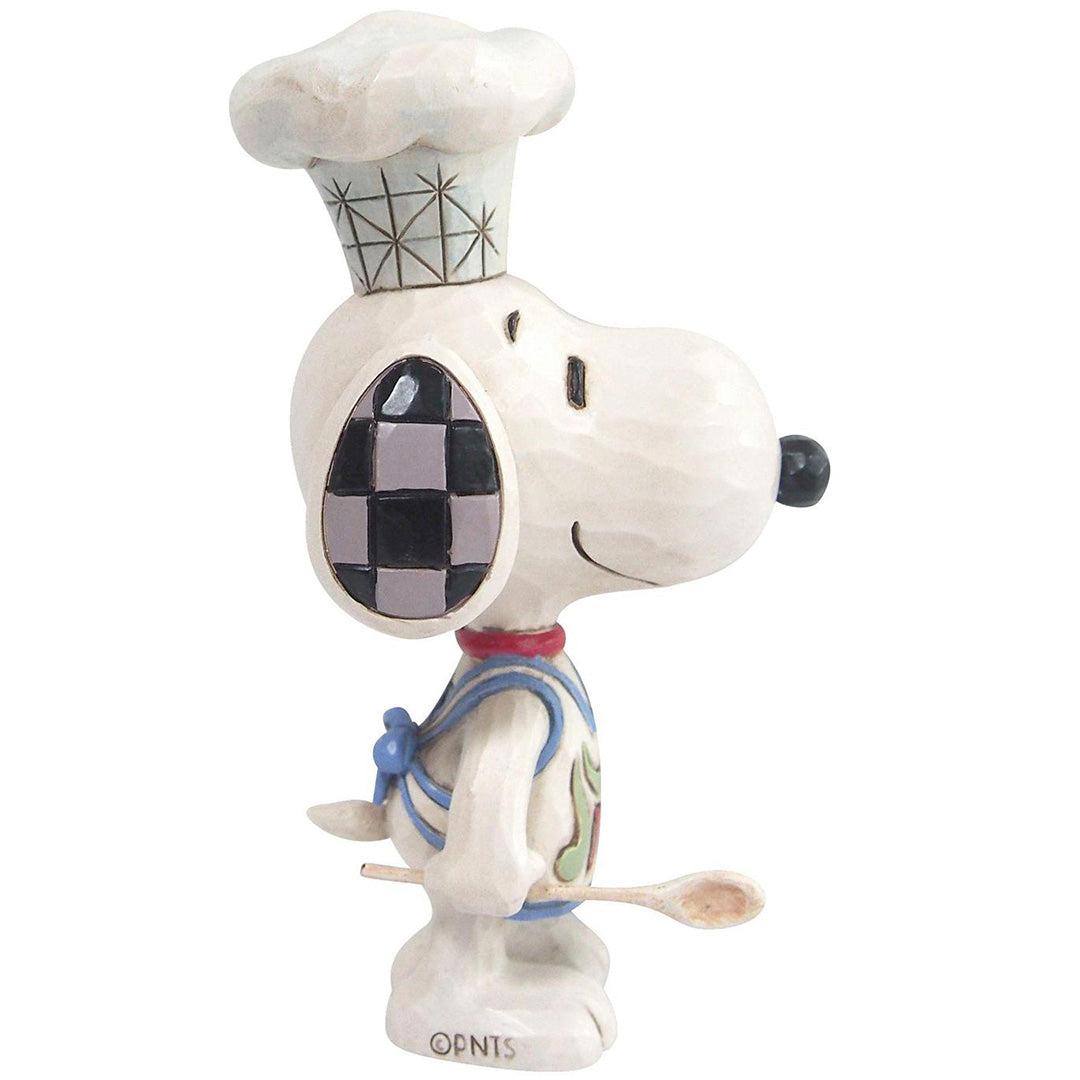 Jim Shore Snoopy Chef Mini front side