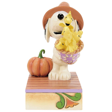 Jim Shore Snoopy Cornucopia front side