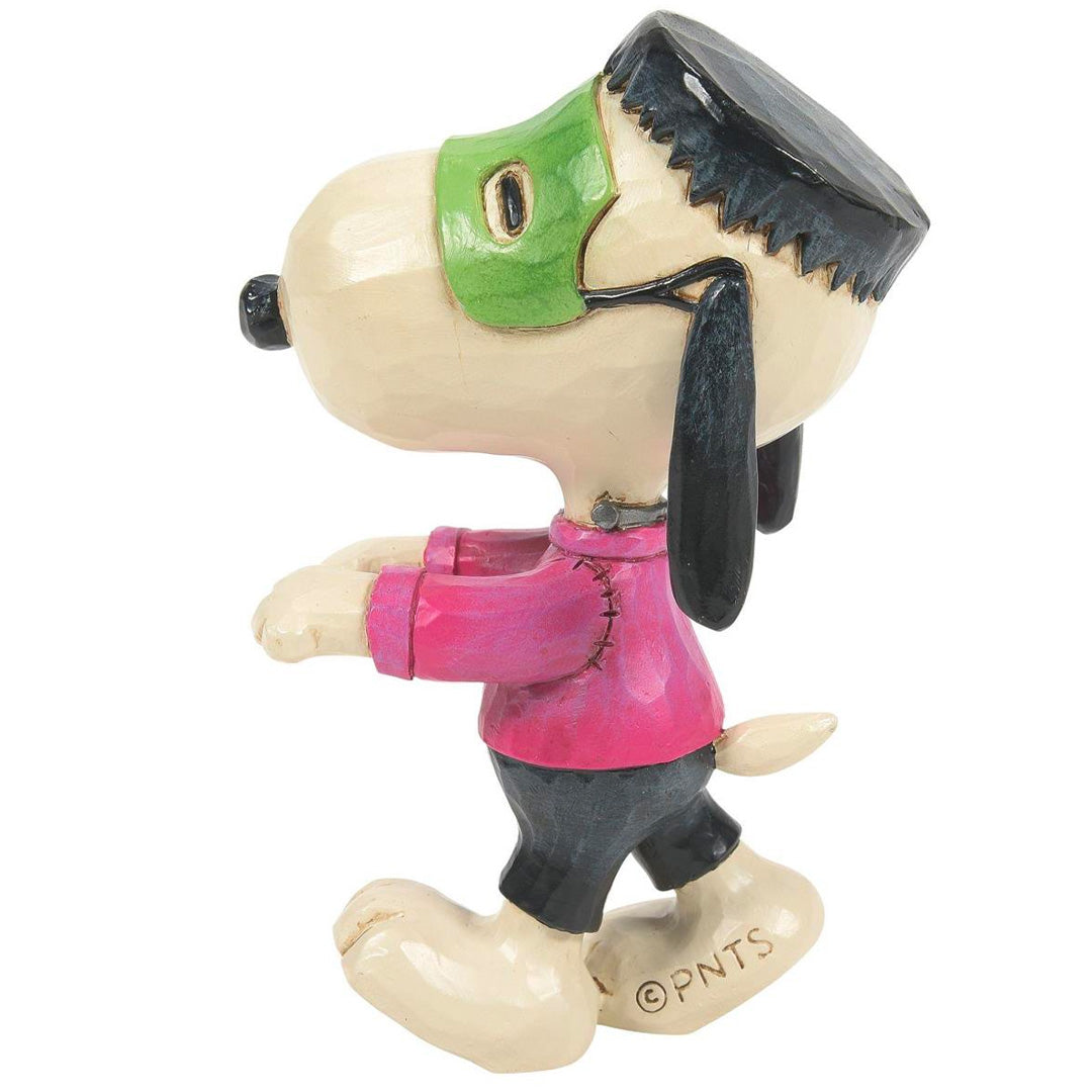 Jim Shore Snoopy Monster Mini 3.35"  side