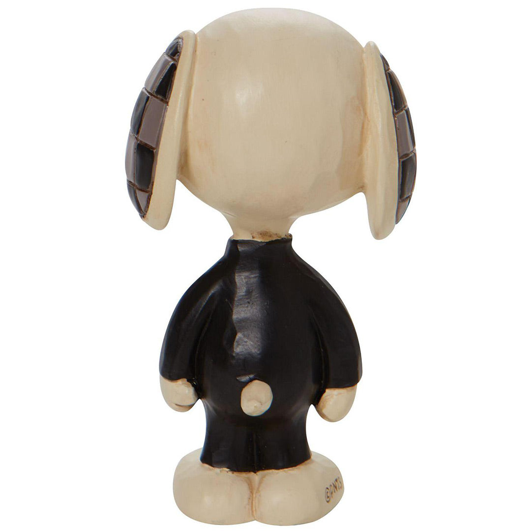 Jim Shore Snoopy Skeleton Mini back