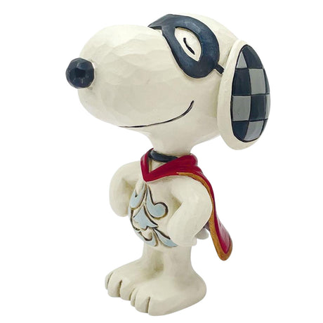 Jim Shore Snoopy Superhero Mini side