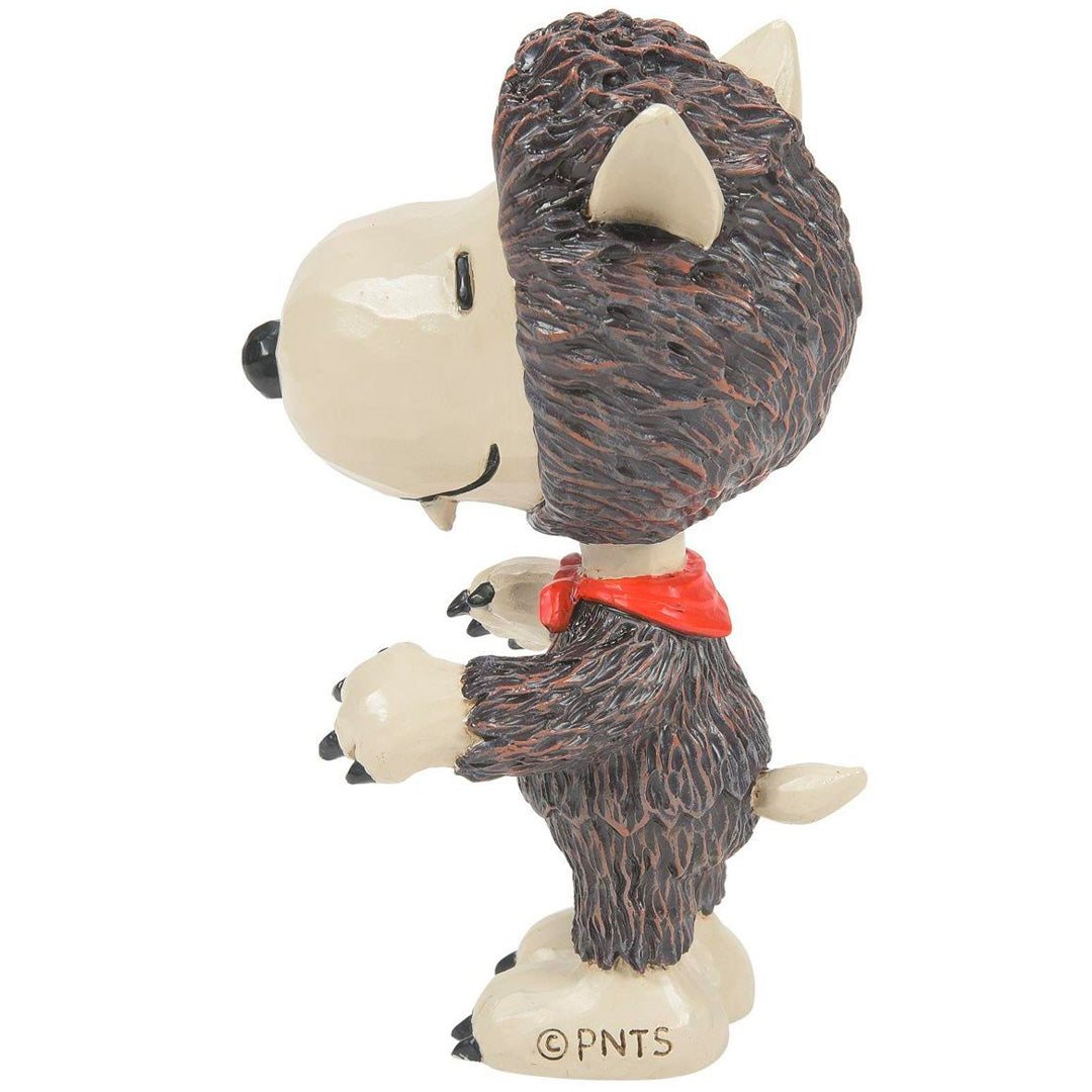 Jim Shore Snoopy Werewolf Mini side