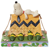 Jim Shore Snoopy and Woodstock Camping front