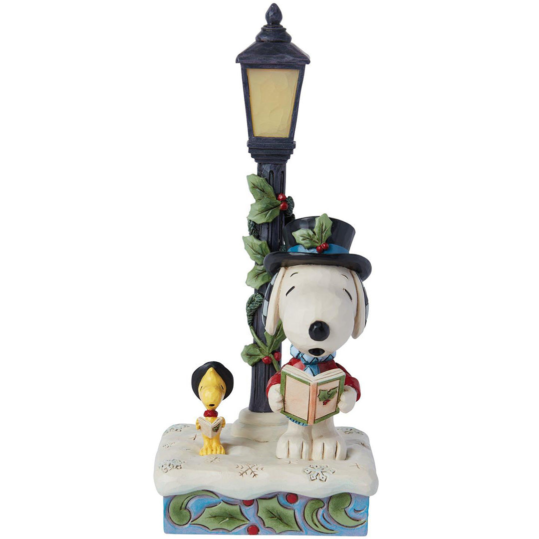 Snoopy & Woodstock Lamp Post 8.5