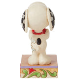 Jim Shore Snoopy and Woodstock With Gift back