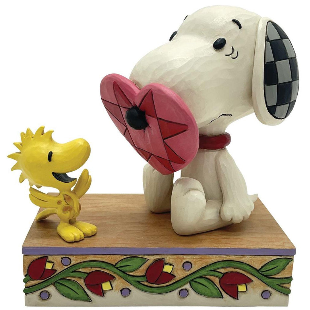 Jim Shore Snoopy with Nose Through Heart
