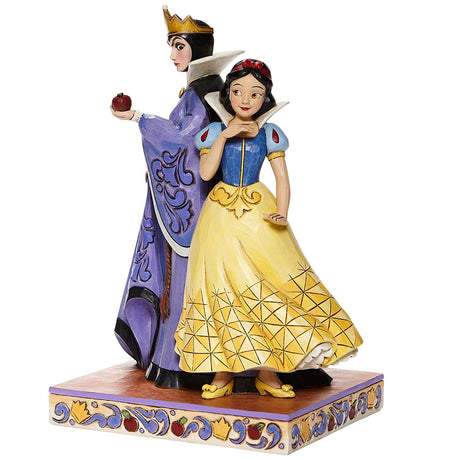 Jim Shore Snow White and Evil Queen side