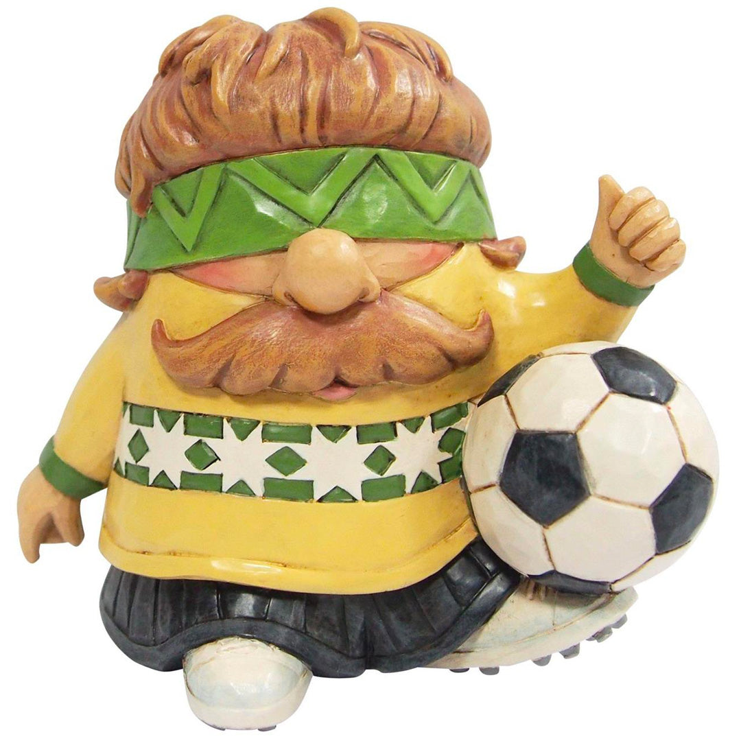 Jim Shore Soccer Player Figure front