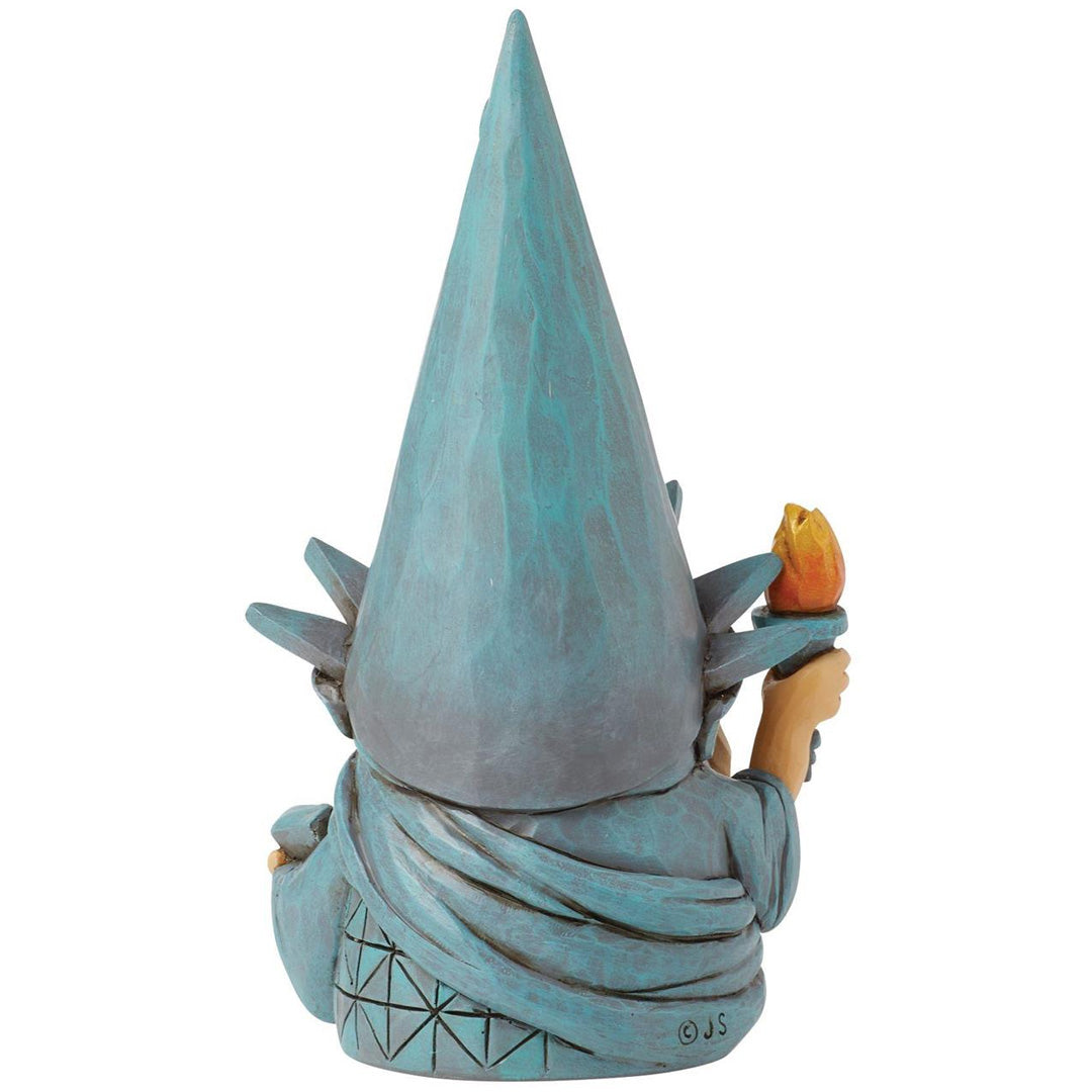 Jim Shore Statue of Liberty Gnome back