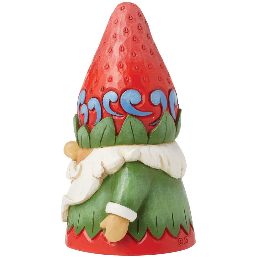Jim Shore Strawberry Hat Gnome left