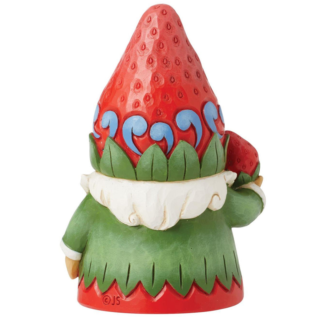 Jim Shore Strawberry Hat Gnome back