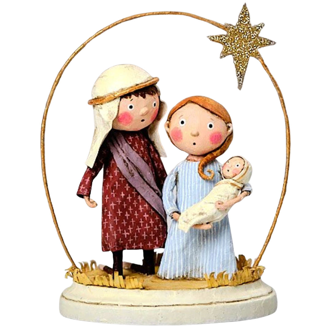 Gift Exchange Boy & Girl Set outlets of 2 Christmas Figurines by Lori Mitchell