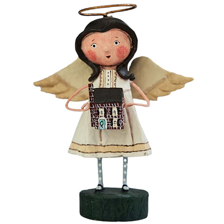 Angel of the Home Christmas Figurine and Collectible by Lori Mitchell front