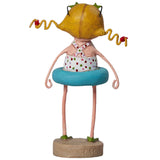 Beach Babe Summer Figurine by Lori Mitchell back