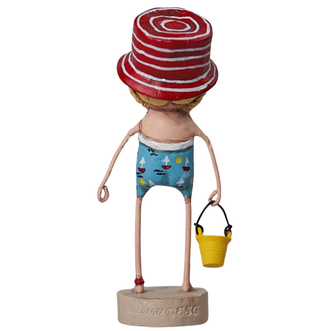 Fun In The Sun Summer Figurine by Lori Mitchell back