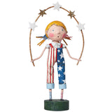 Star Spangled Patriotic Collectible Figurine by Lori Mitchell