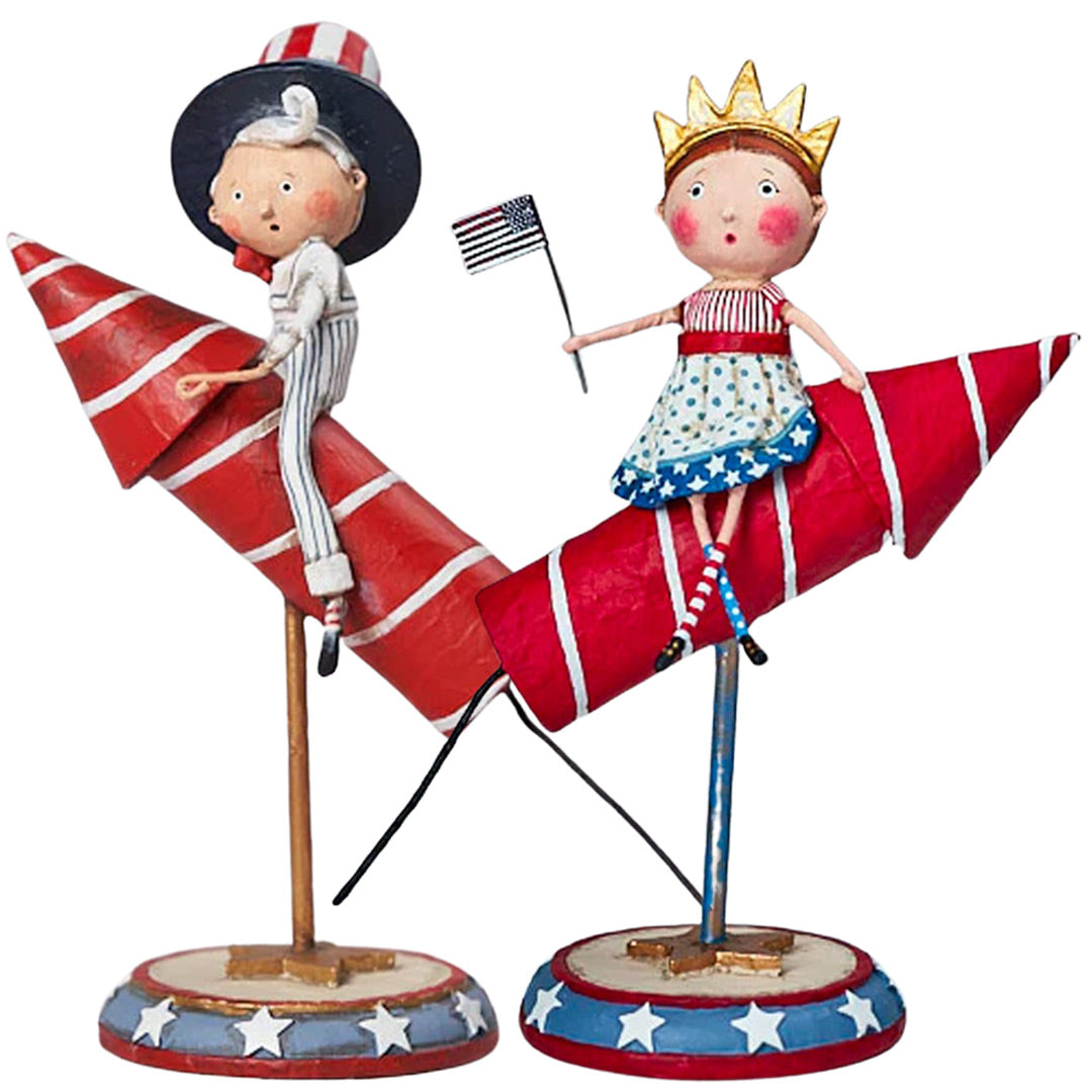 Lori Mitchell Rocket's Red Glare - Set of 2