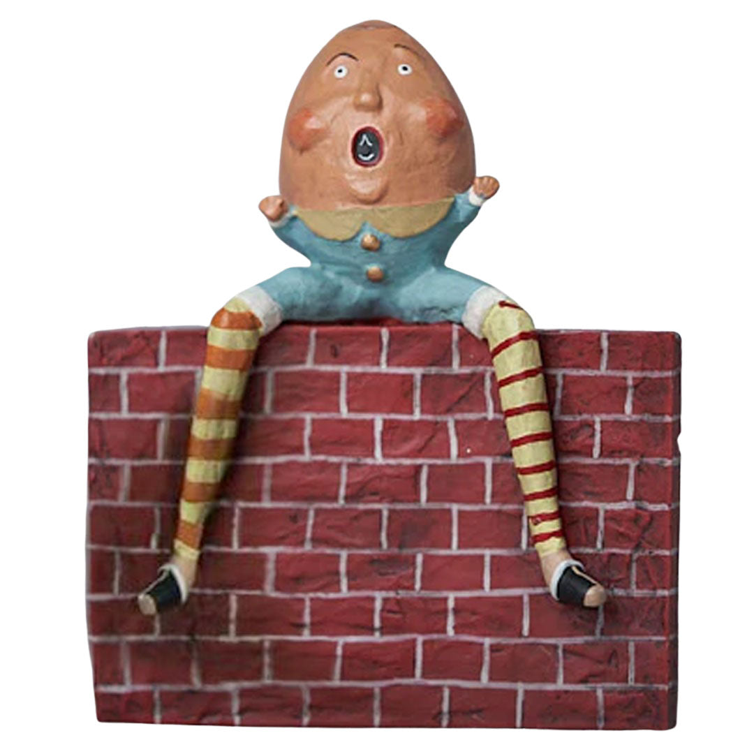 Eggbert H. Dumpty Storybook Figurine and Collectible by Lori Mitchell front front