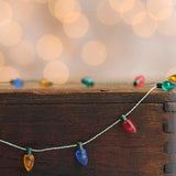 Miniature Christmas Light Bulb Garland lifestyle