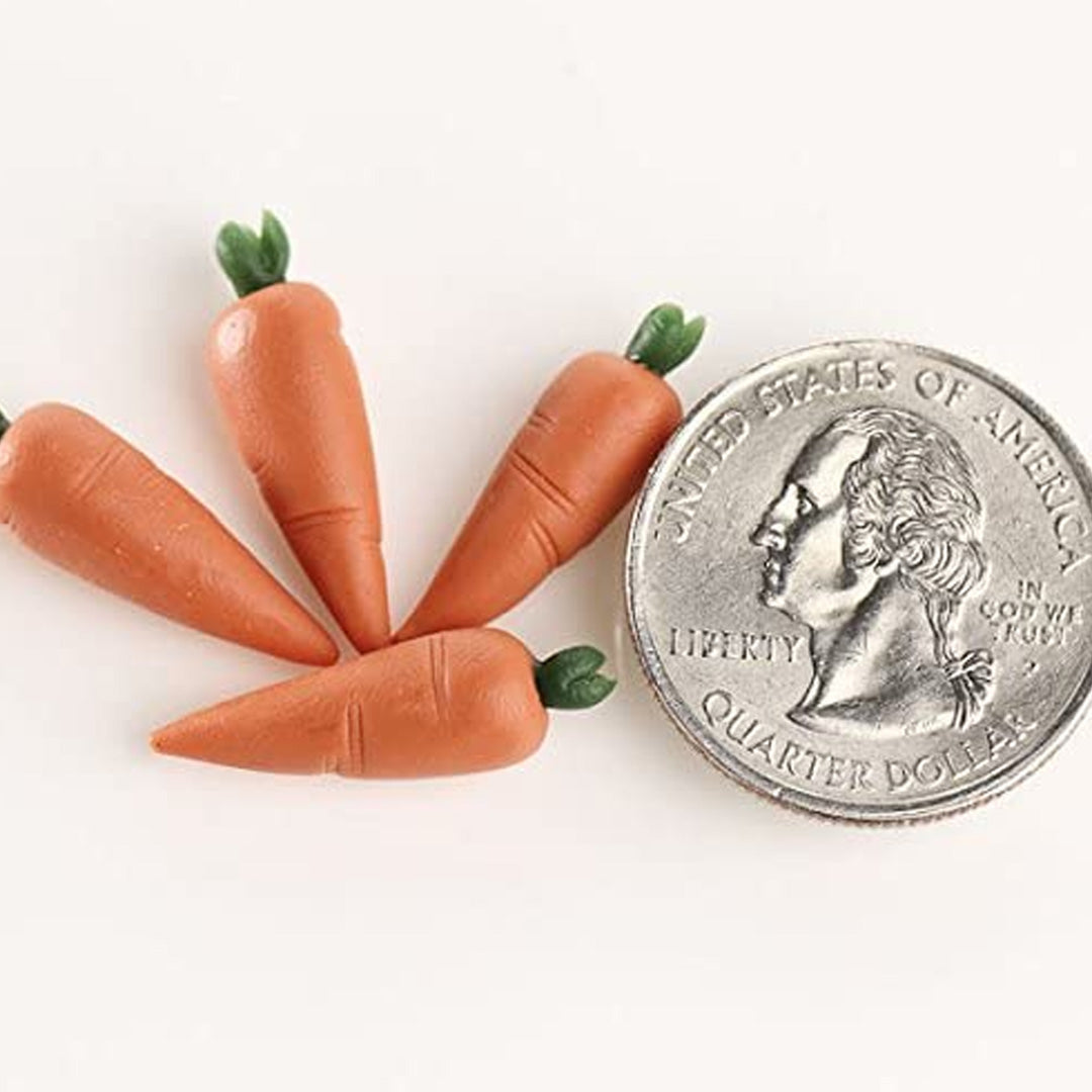 Miniature Clay Dough Carrots