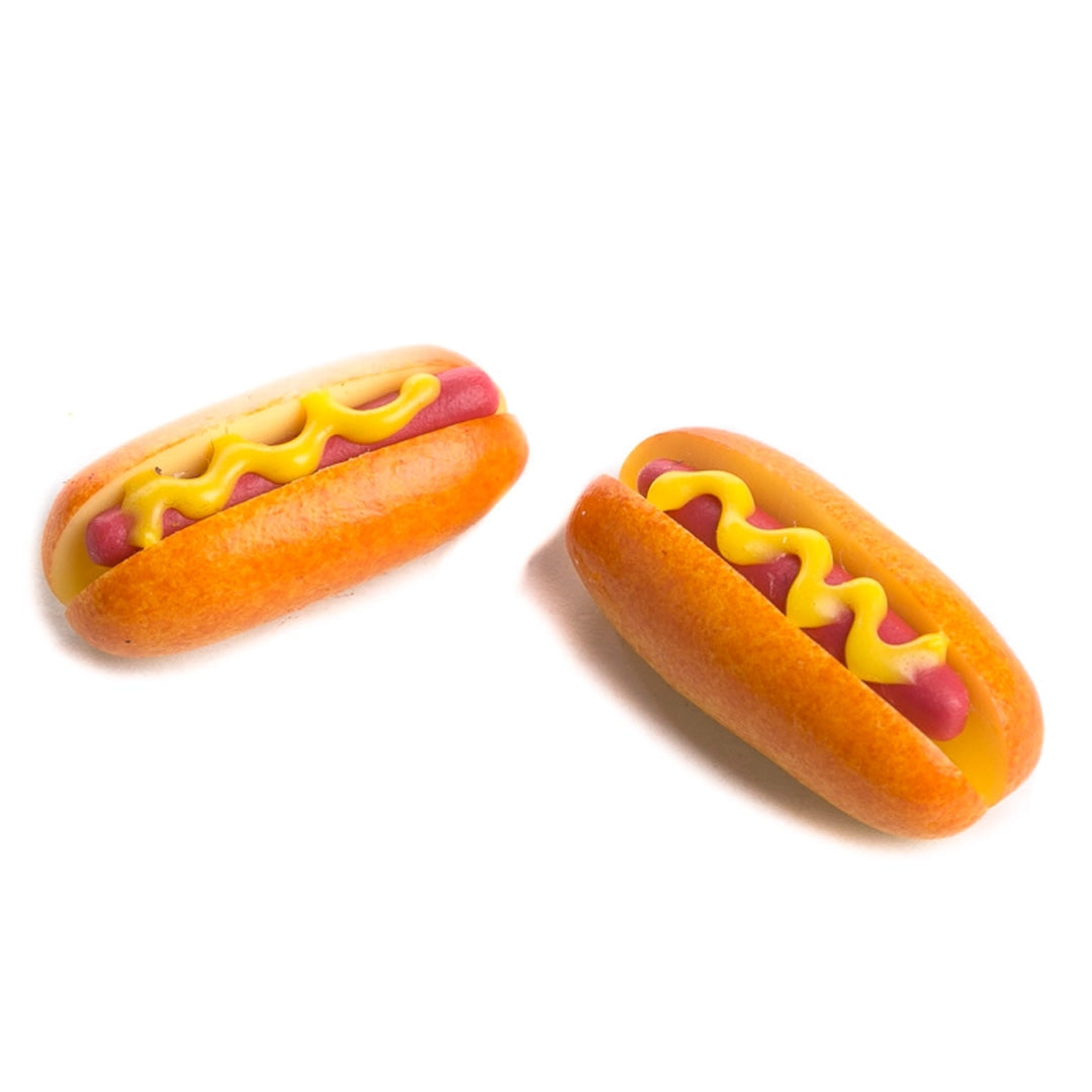 Miniature Classic Hot Dog 5/8" close up