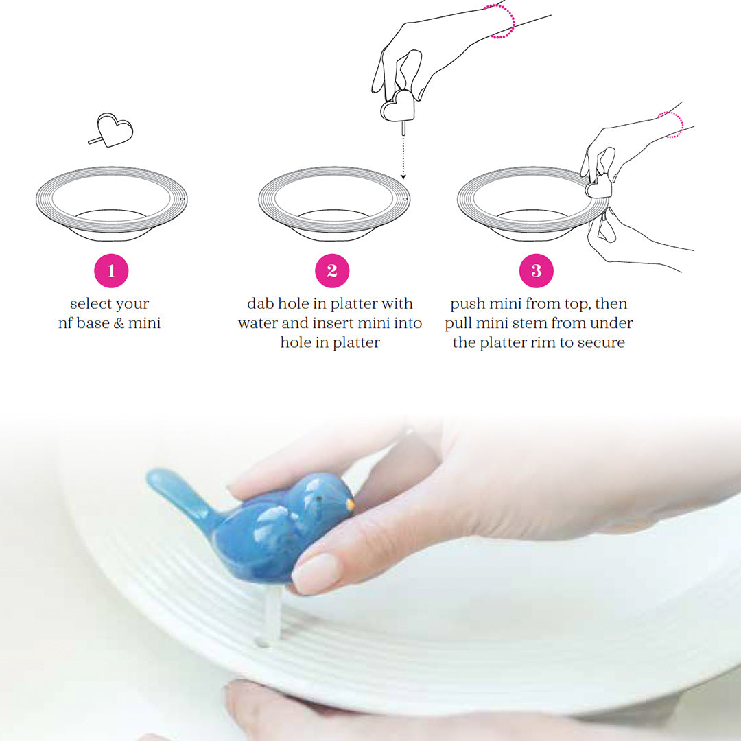 Nora Fleming Flamingo Mini instructions 2