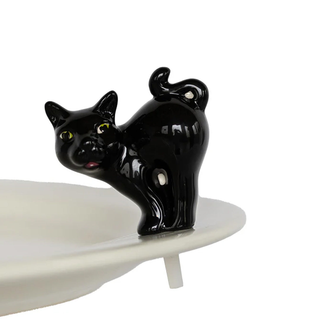 Nora Fleming Scaredy Cat (Black Cat) close