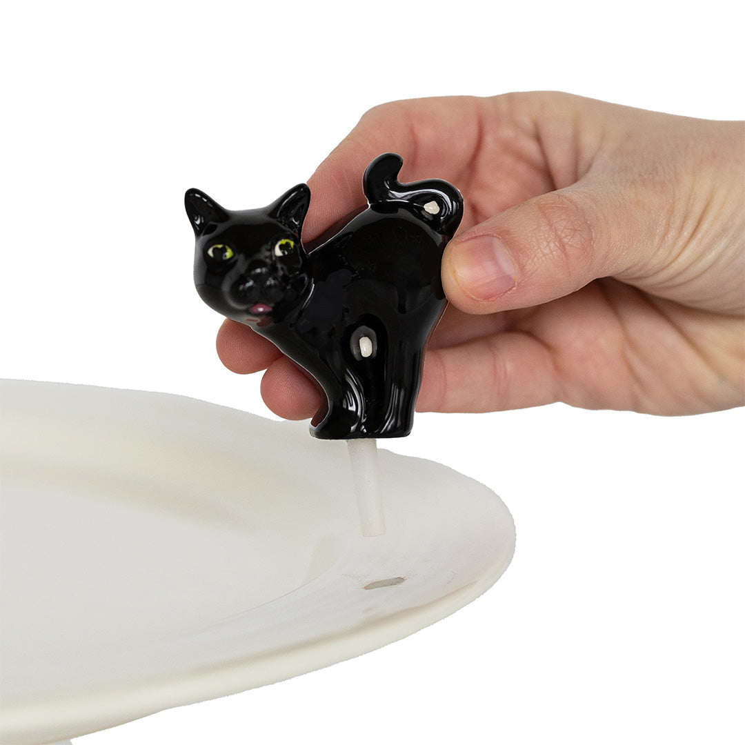 Nora Fleming Scaredy Cat (Black Cat) close 2