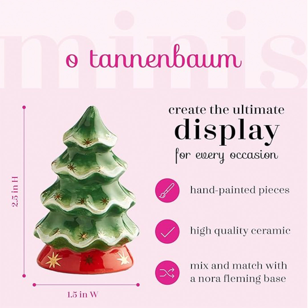 Nora Fleming Christmas Tree Mini instruction