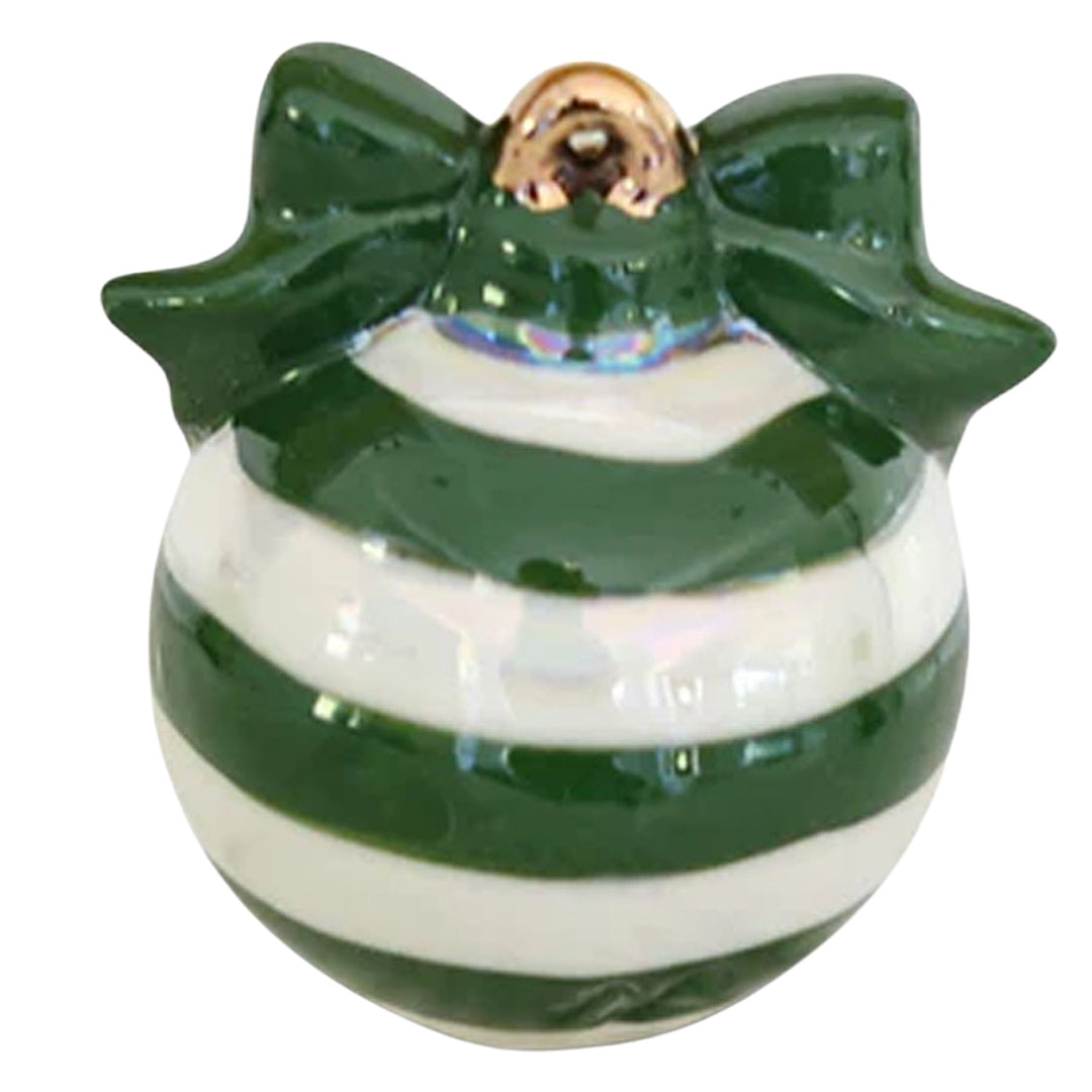 Nora Fleming Green Ornament Mini