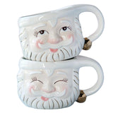 Papa Noel Mug by Glitterville at Cuddle DecorCream Papa Noel Mug by Glitterville