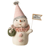 Snow Much Love Snowgirl by Michelle Allen 6" front