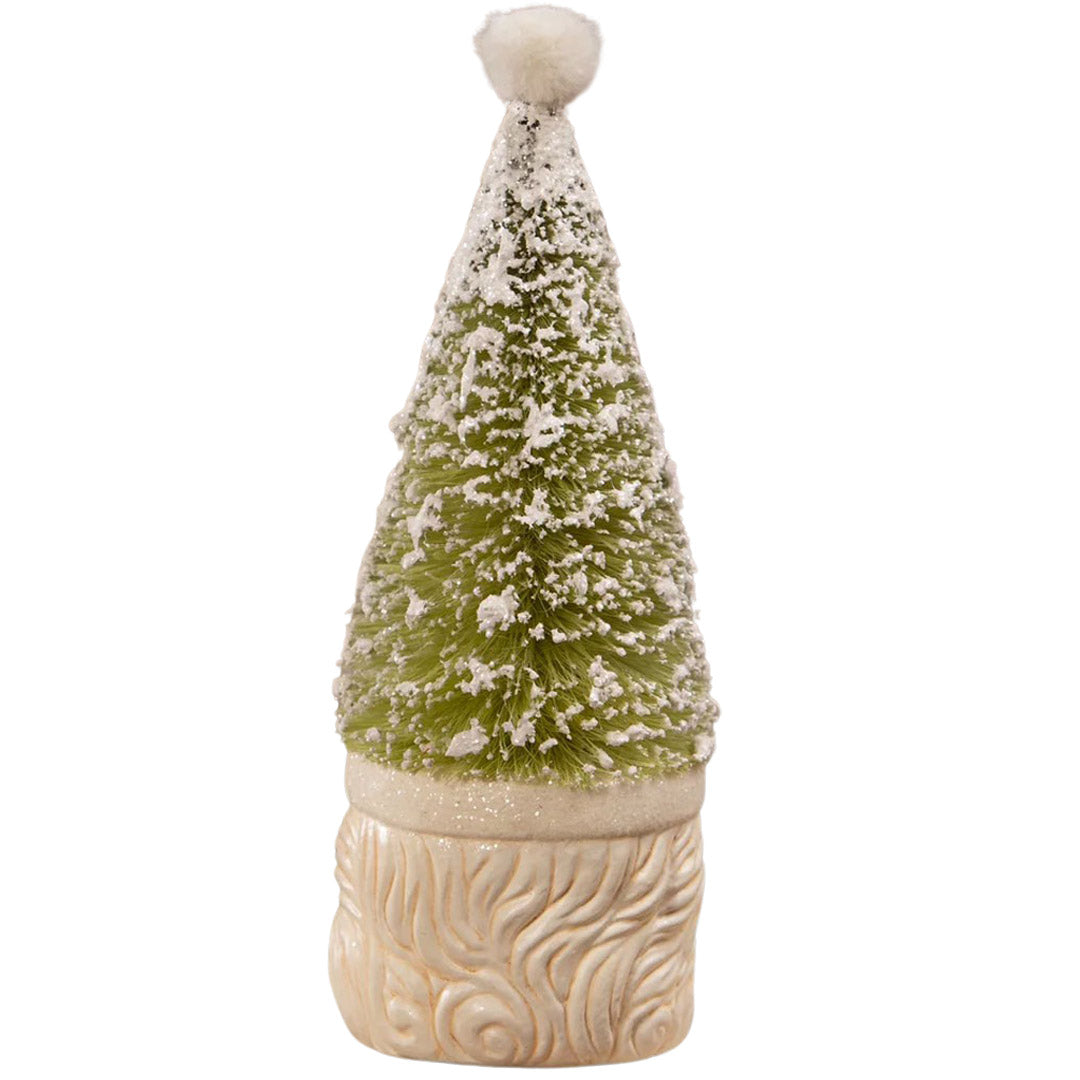 Bethany Lowe Tree Santa Pastel Green back white