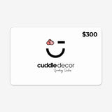 Cuddle Decor Gift Cards